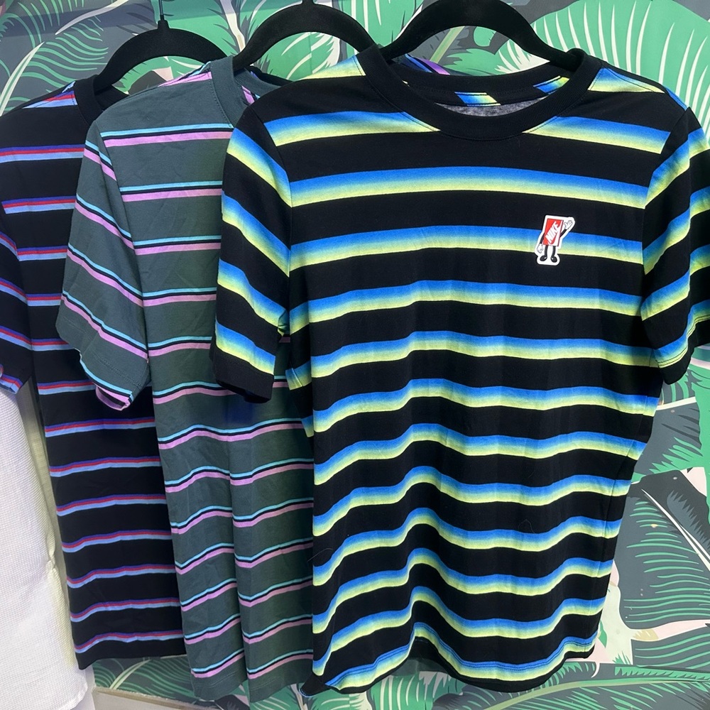 3 Nike Men's Striped T-Shirt - Multicolor